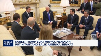 Video: Sanksi Trump ke Rusia Buat Harga Minyak Mendidih, Putin Geram
