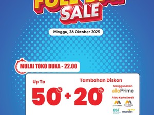 Jangan Lupa Serbu Transmart Full Day Sale! Diskon Melimpah 50% + 20%