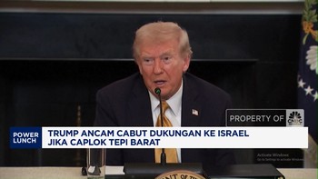 Video: Trump Ancam Cabut Dukungan ke Israel Jika Caplok Tepi Barat