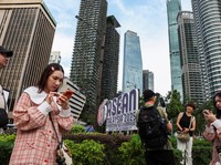 Suasana di Kuala Lumpur, Malaysia, 24 Oktober 2025. REUTERS/Chalinee Thirasupa