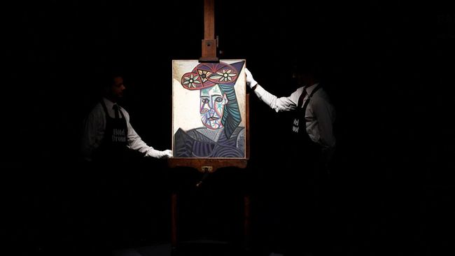 Potret Lukisan Langka Picasso Laku Rp617 Miliar dalam Lelang