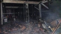 Penyebab Kios Pasar Seni Gabusan Terbakar Diduga Korsleting Listrik