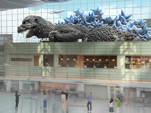 Jangan Kaget! Turis Bakal Disambut Godzilla di Bandara Haneda, Tokyo