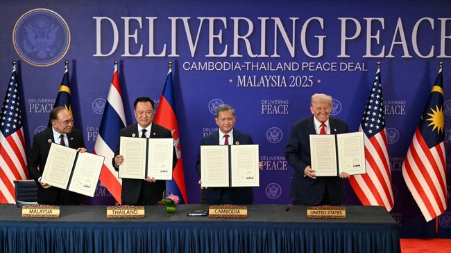 Momen Trump dan Anwar Ibrahim Jadi Penengah Thailand-Kamboja