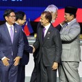 Presiden Filipina Ferdinand "Bongbong" Marcos Jr., Sultan Hassanal Bolkiah dari Brunei, Perdana Menteri Vietnam Pham Minh Chinh, Perdana Menteri Timor-Leste Kay Rala Xanana Gusmao dan Presiden Indonesia Prabowo Subianto menghadiri KTT ASEAN ke-47 dan
