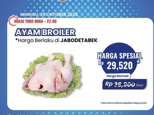 Ayam Broiler Dijual Cuma Rp 29 Ribuan/Ekor di Transmart Full Day Sale!