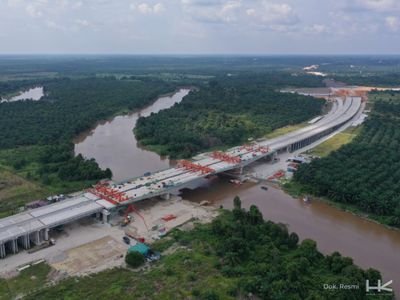 Pekanbaru Bak Jakarta Dikepung Tol-Jembatan Siak di Ring Road Nyambung