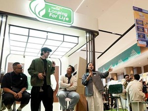Sinergi Majukan Negeri, Bank Mandiri Semarakan Aksi Berkelanjutan Looping for Life di Livin Fest 2025