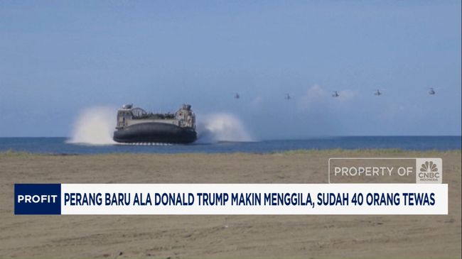 Video: Perang Baru Ala Donald Trump Makin Gila, Sudah 40 Orang Tewas