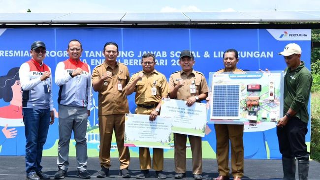 Pertamina Tambah 80 Desa Energi Berdikari di Hari Listrik Nasional