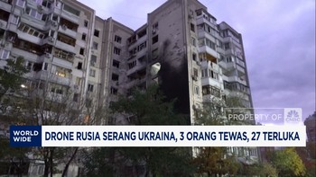 Video: Drone Rusia Serang Ukraina, 3 Orang Tewas, 27 Terluka