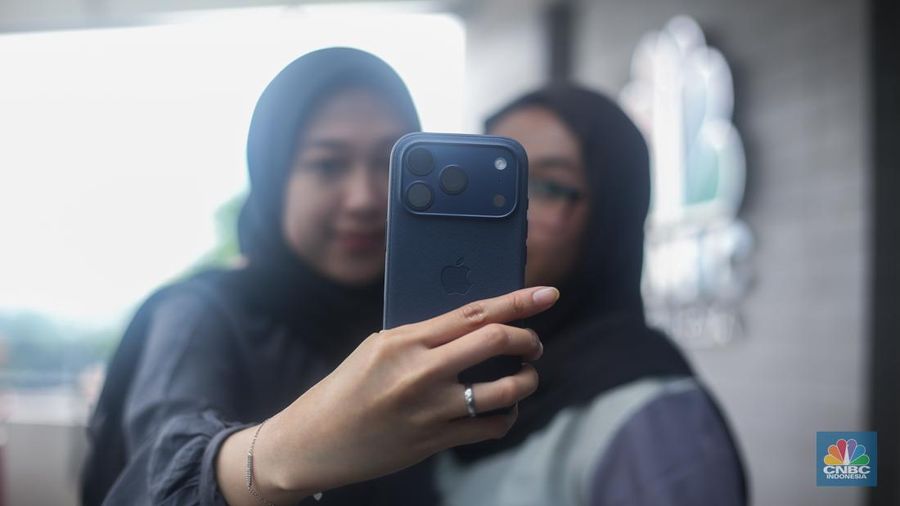 iPhone 17 Pro. (CNBC Indonesia/Tias Budiarto)