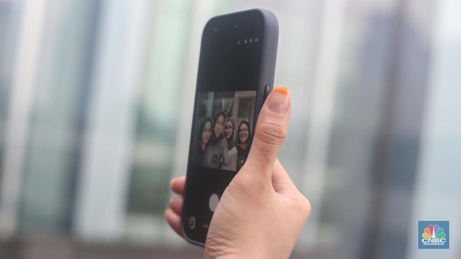 iPhone 17 Pro. (CNBC Indonesia/Tias Budiarto)