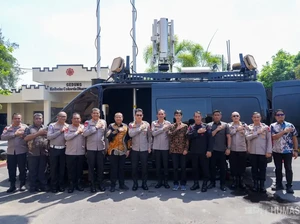 Brimob Daerah Bali Pakai Drone Detection System untuk Perkuat Pengawasan Keamanan