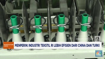Video: Menperin Sebut Tekstil RI Efisien, Targetkan Jadi Pemain Global