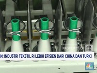 Video: Menperin Sebut Tekstil RI Efisien, Targetkan Jadi Pemain Global