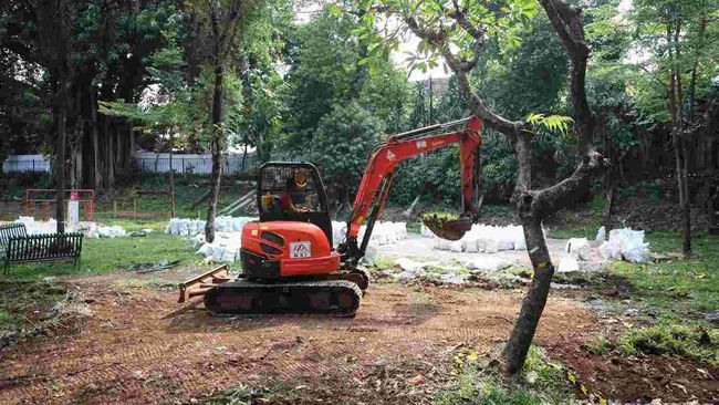 Top! Pemprov DKI Revitalisasi Kawasan Barito Jadi Taman Bendera Pusaka