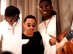 Salt Bae Heboh, Restorannya Kedatangan Pesepak Bola Rafael Leao