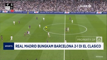 Video: Real Madrid Bungkam Barcelona 2-1