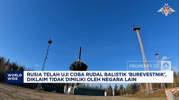 Video: Rusia Klaim Sukses Coba Rudal Balistik 'Burevestnik'