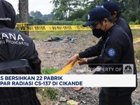 Video: Satgas Bersihkan 22 Pabrik Terpapar Radiasi CS-137 di Cikande