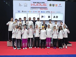 PON Bela Diri 2025 Tuntas, Jakarta Raih Juara Umum