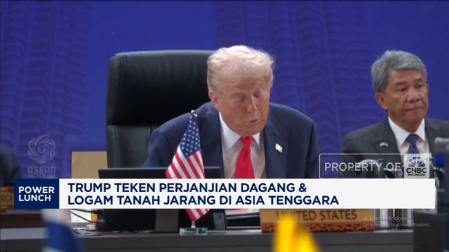Video: Trump Teken Perjanjian Dagang dan Logam Tanah Jarang di ASEAN