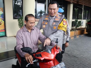 Wawan dan Agus Semringah Mobil-Motornya yang Hilang Berhasil Ditemukan Polisi