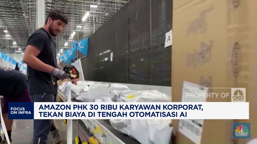 Amazon Pangkas 30.000 Karyawan! Era AI Jadi Biang Kerok?