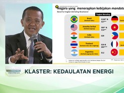 Video: Depan 100 Ekonom, Bahlil Bantah Etanol di BBM Bensin Tak Bagus