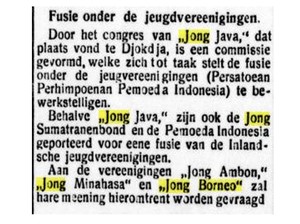 Menyingkap Peran Jong Borneo dalam Sumpah Pemuda