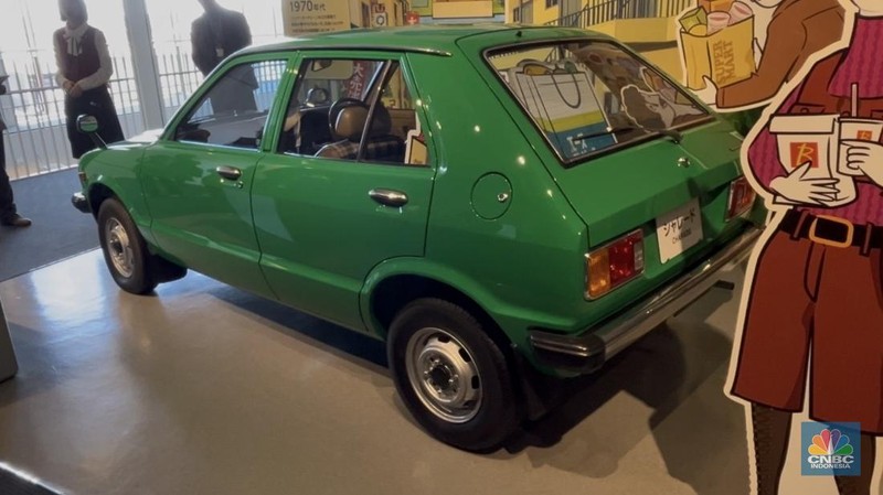 Daihatsu Humobility World, sebuah museum Daihatsu yang berlokasi tepat di samping kantor Daihatsu Motor Headquarter di Ikeda, Osaka, Jepang. (CNBC Indonesia/Ferry Sandi) Daihatsu Humobility World, sebuah museum Daihatsu yang berlokasi tepat di samping kantor Daihatsu Motor Headquarter di Ikeda, Osaka, Jepang. (CNBC Indonesia/Ferry Sandi)