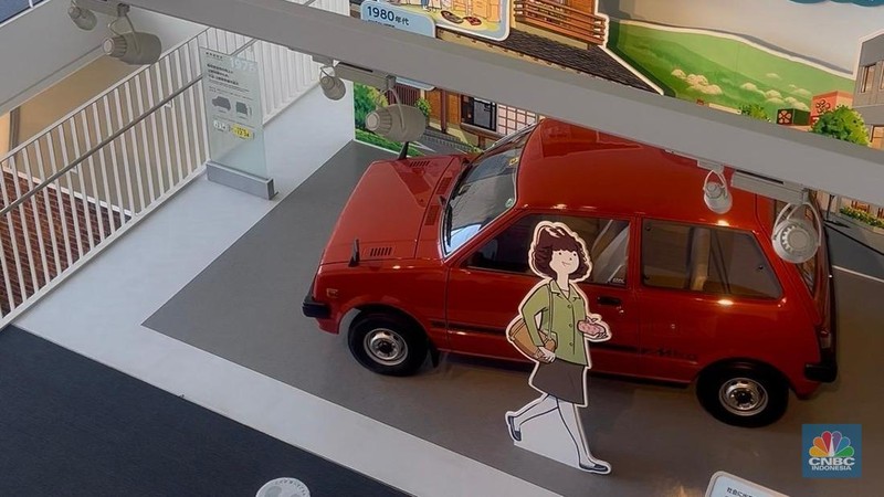 Daihatsu Humobility World, sebuah museum Daihatsu yang berlokasi tepat di samping kantor Daihatsu Motor Headquarter di Ikeda, Osaka, Jepang. (CNBC Indonesia/Ferry Sandi) Daihatsu Humobility World, sebuah museum Daihatsu yang berlokasi tepat di samping kantor Daihatsu Motor Headquarter di Ikeda, Osaka, Jepang. (CNBC Indonesia/Ferry Sandi)