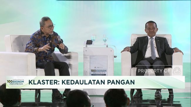 Video: Duet Maut Menko Zulhas dan Bahlil Jawab Pertanyaan 100 Ekonom