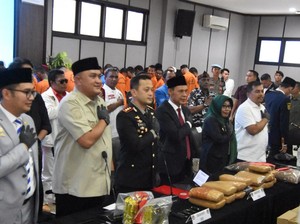 Peringati Sumpah Pemuda, Elemen Pemuda Bogor Deklarasi Perangi Narkoba
