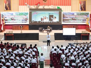 Kunjungi Unhan, Mentrans Bahas Peran Transmigrasi bagi Ketahanan Nasional