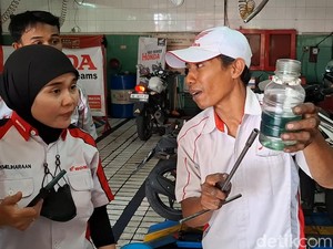 Pertalite Juga Bikin Motor Brebet di Kota Kediri, Baunya Seperti Alkohol