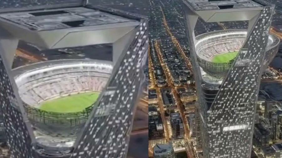 NEOM Sky Stadium. (X/@Beejay_GC)