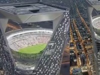 Wow! Arab Saudi Mau Bangun Stadion Sepakbola di Atas Langit