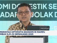 Video: Pemerintah Optimistis Ekonomi RI Tumbuh 5,2% di Sepanjang 2025