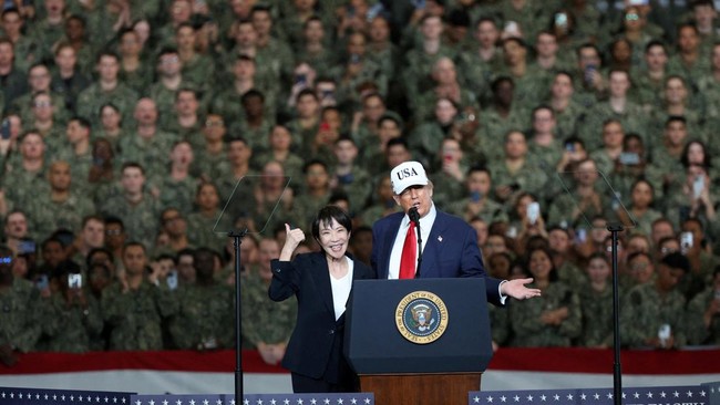 Jepang Gabung 'Geng' Trump, Siap Halau Ambisi Rusia-China