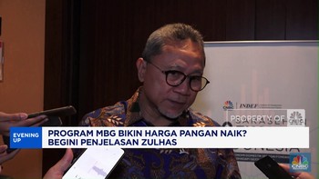 Video: Program MBG Bikin Harga Pangan Naik, Ini Penjelasan Zulhas