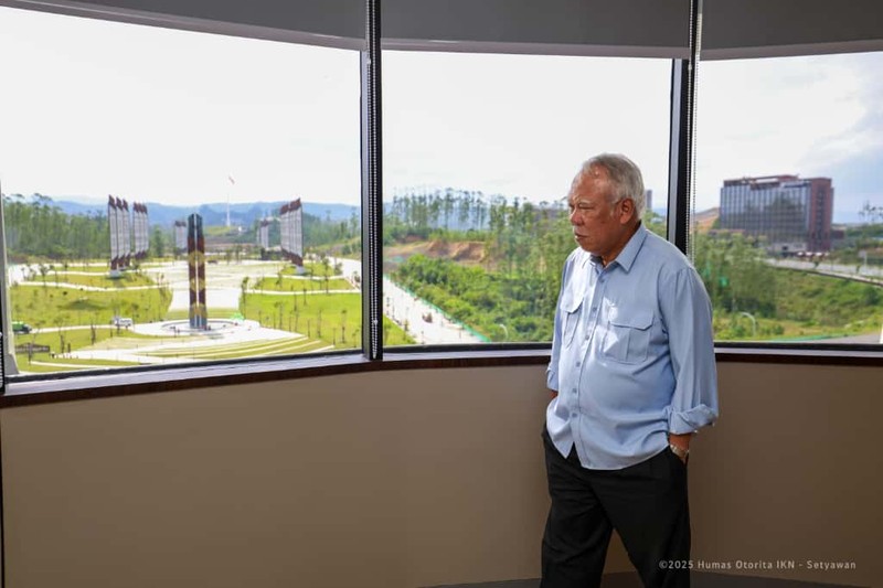 Setahun kepemimpinan Prabowo-Gibran, pembangunan IKN terus maju. Pemerintah siapkan Rp48,8 T dan targetkan Nusantara jadi Ibu Kota Politik pada 2028. Setahun kepemimpinan Prabowo-Gibran, pembangunan IKN terus maju. Pemerintah siapkan Rp48,8 T dan targetkan Nusantara jadi Ibu Kota Politik pada 2028. (Dok. Humas Otorita Ibu Kota Nusantara)