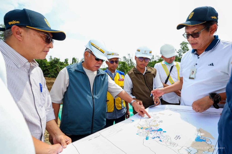 Setahun kepemimpinan Prabowo-Gibran, pembangunan IKN terus maju. Pemerintah siapkan Rp48,8 T dan targetkan Nusantara jadi Ibu Kota Politik pada 2028. Setahun kepemimpinan Prabowo-Gibran, pembangunan IKN terus maju. Pemerintah siapkan Rp48,8 T dan targetkan Nusantara jadi Ibu Kota Politik pada 2028. (Dok. Humas Otorita Ibu Kota Nusantara)