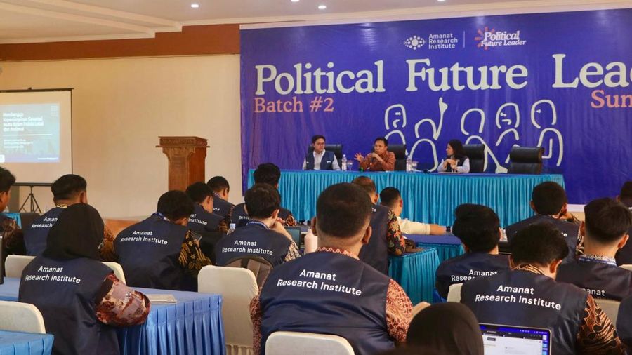Suasana Political Future Leader yang digelar di Medan, beberapa waktu lalu. (Dokumentasi Amanat Research Institute) Suasana Political Future Leader yang digelar di Medan, beberapa waktu lalu. (Dokumentasi Amanat Research Institute)
