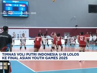 Video: Timnas Voli Putri U-18 Lolos ke Final Asian Youth Games 2025
