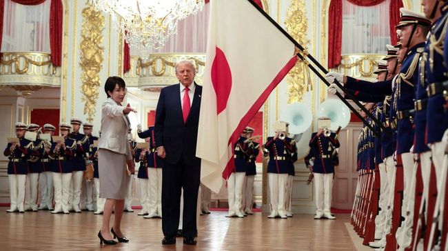 Momen Trump Ikat Kesepakatan "Harta Karun" dengan PM Jepang Takaichi