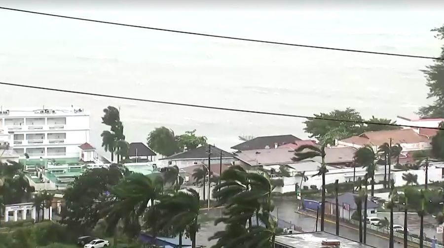 STORM-MELISSA/CUBA A man herds cattle along the coastline ahead of Hurricane Melissa's landfall, in Santiago de Cuba, Cuba, October 28, 2025. REUTERS/Norlys Perez     TPX IMAGES OF THE DAY