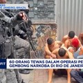 Video: 60 Tewas di Operasi Pemberantasan Gembong Narkoba Brazil