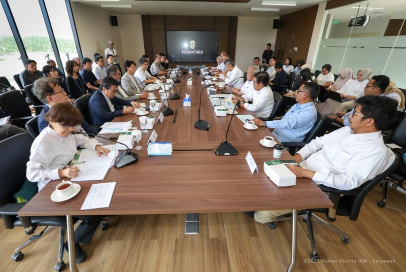 Delegasi JETRO Kunjungi IKN, Bahas Peluang Investasi Industri Hijau. (Dok IKN) Delegasi JETRO Kunjungi IKN, Bahas Peluang Investasi Industri Hijau. (Dok IKN)